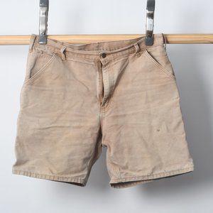 Pre-Owned Carhartt Khaki Work Shorts 36